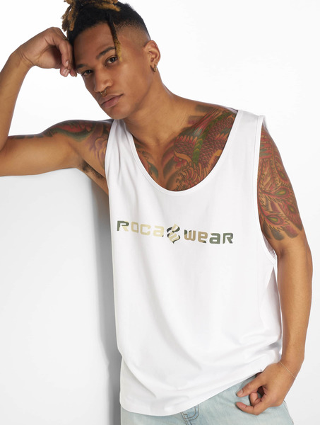 Rocawear Tank Tops Camo Block