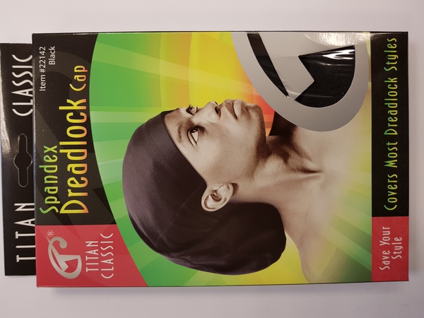 Spandex Rasta Dreadlock Cap